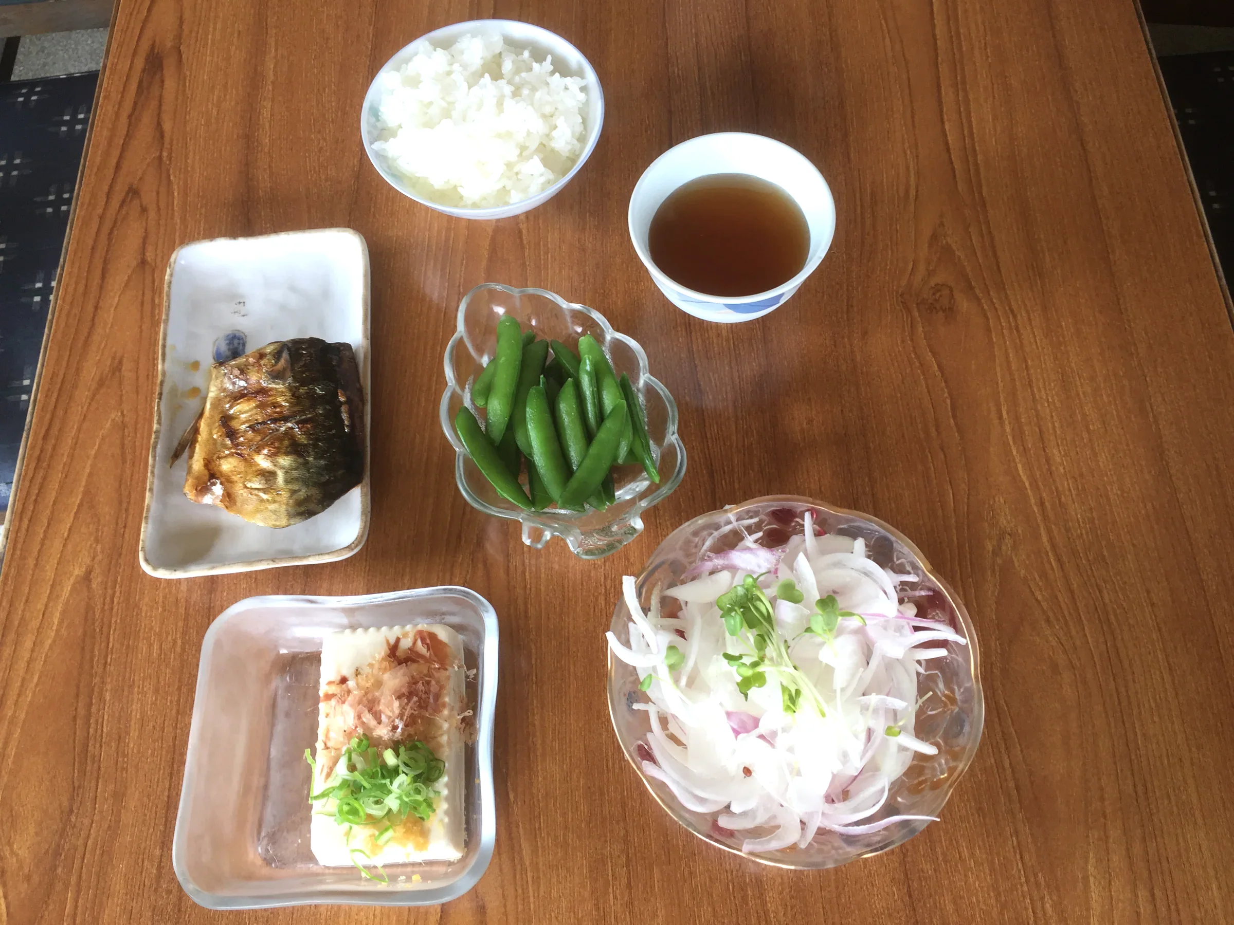 さんろく茶屋のおかずとご飯