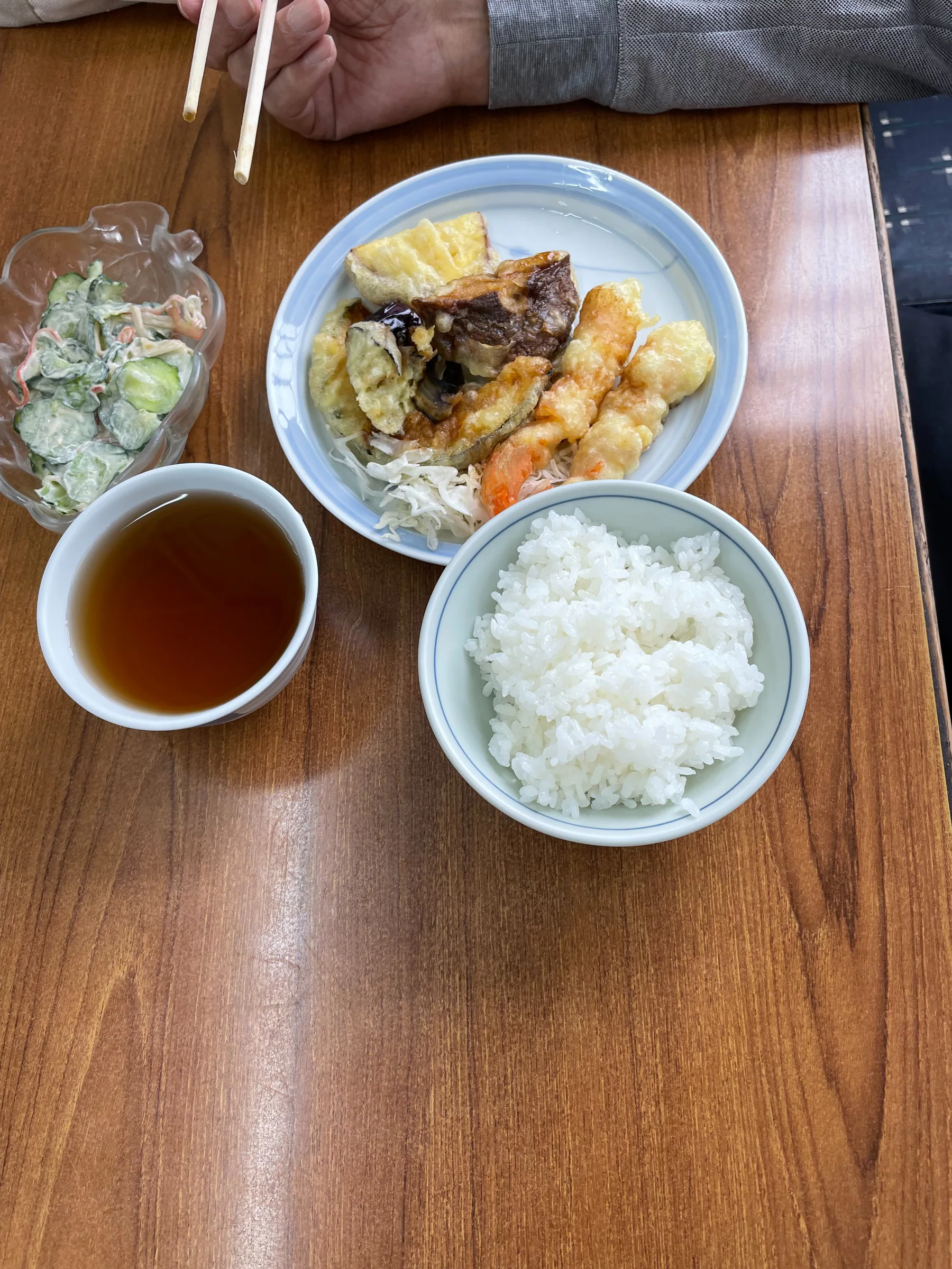 さんろく茶屋のご飯と主菜
