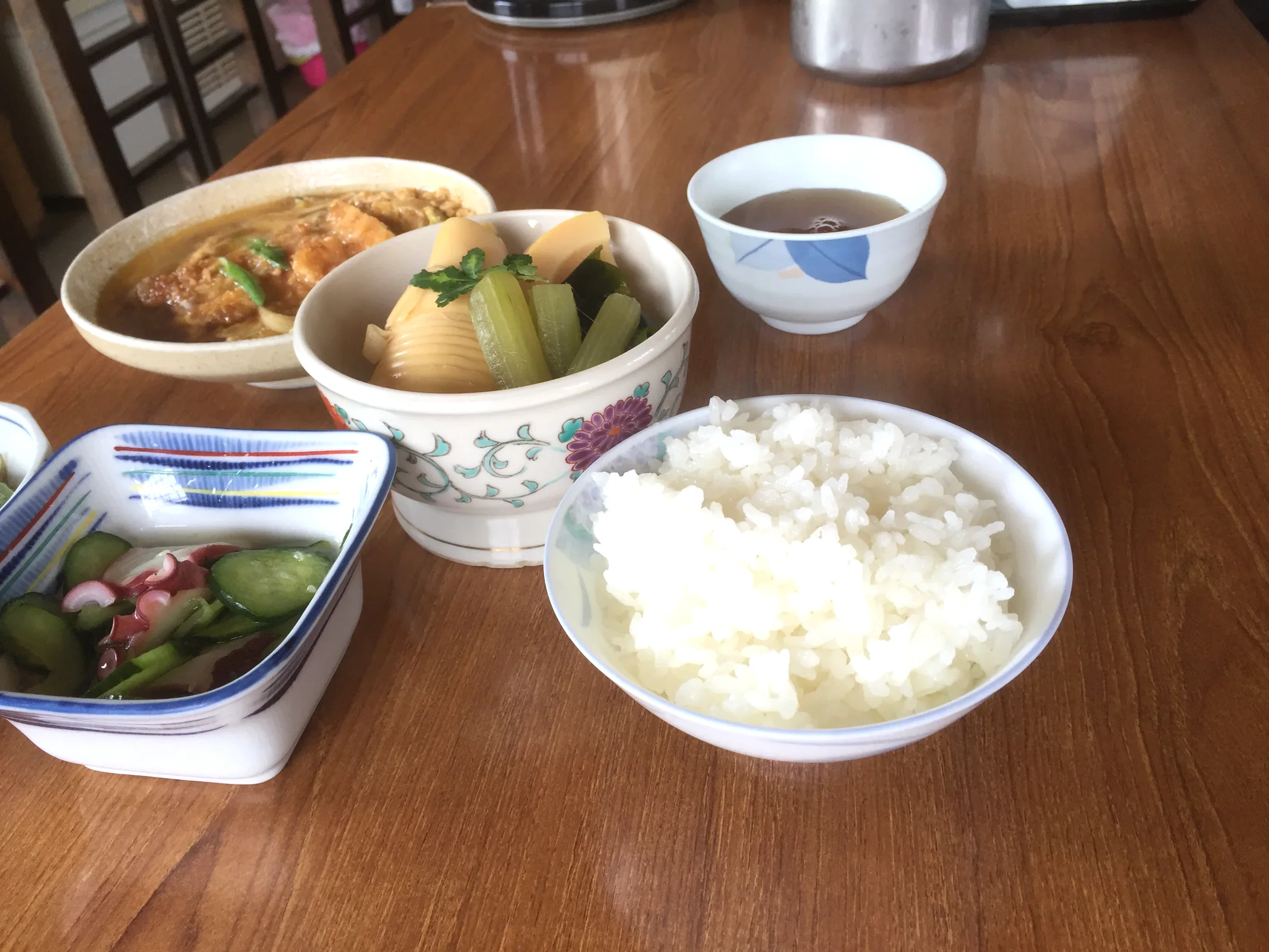 さんろく茶屋のご飯と汁物