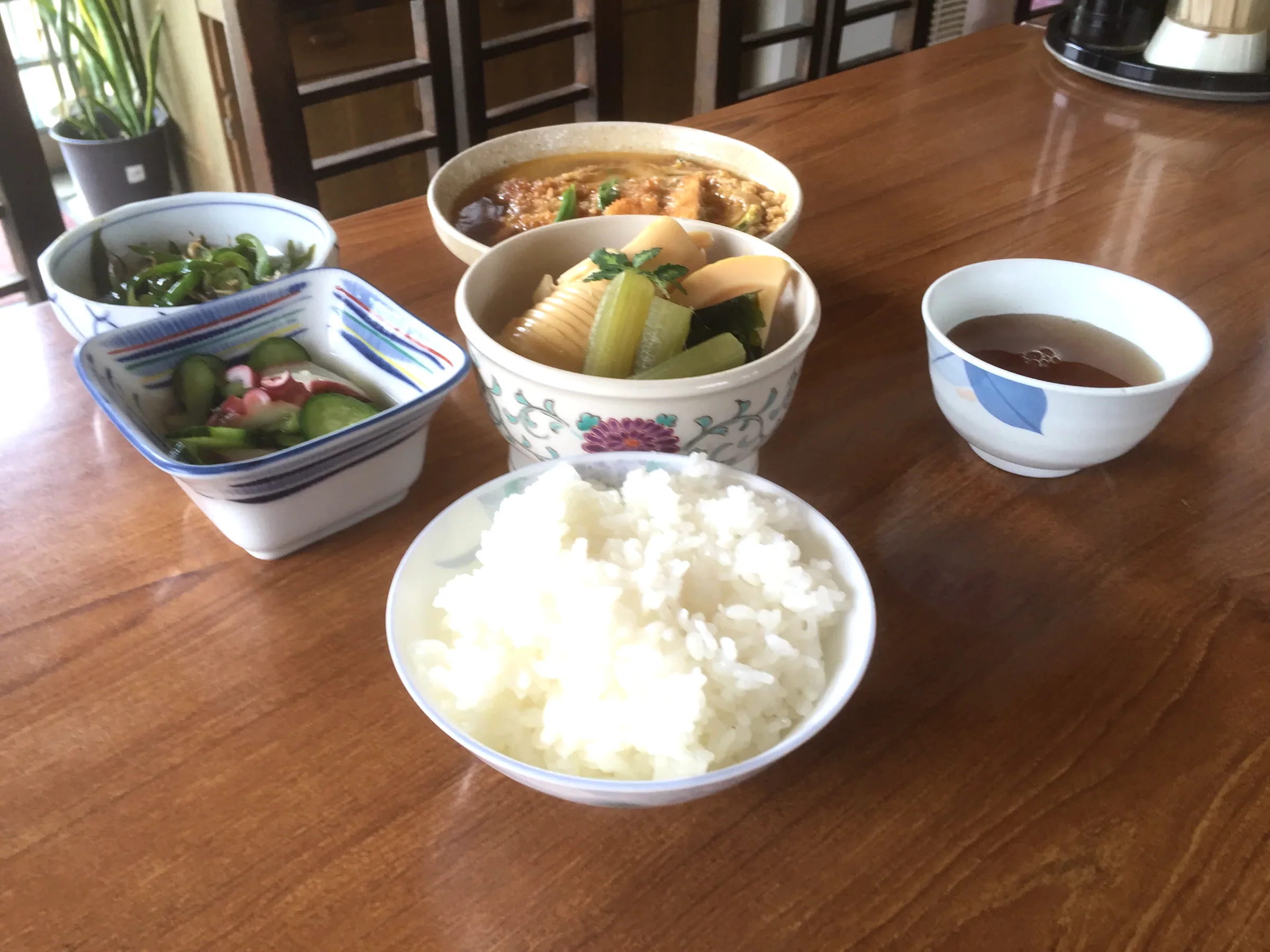 さんろく茶屋のご飯とおかず