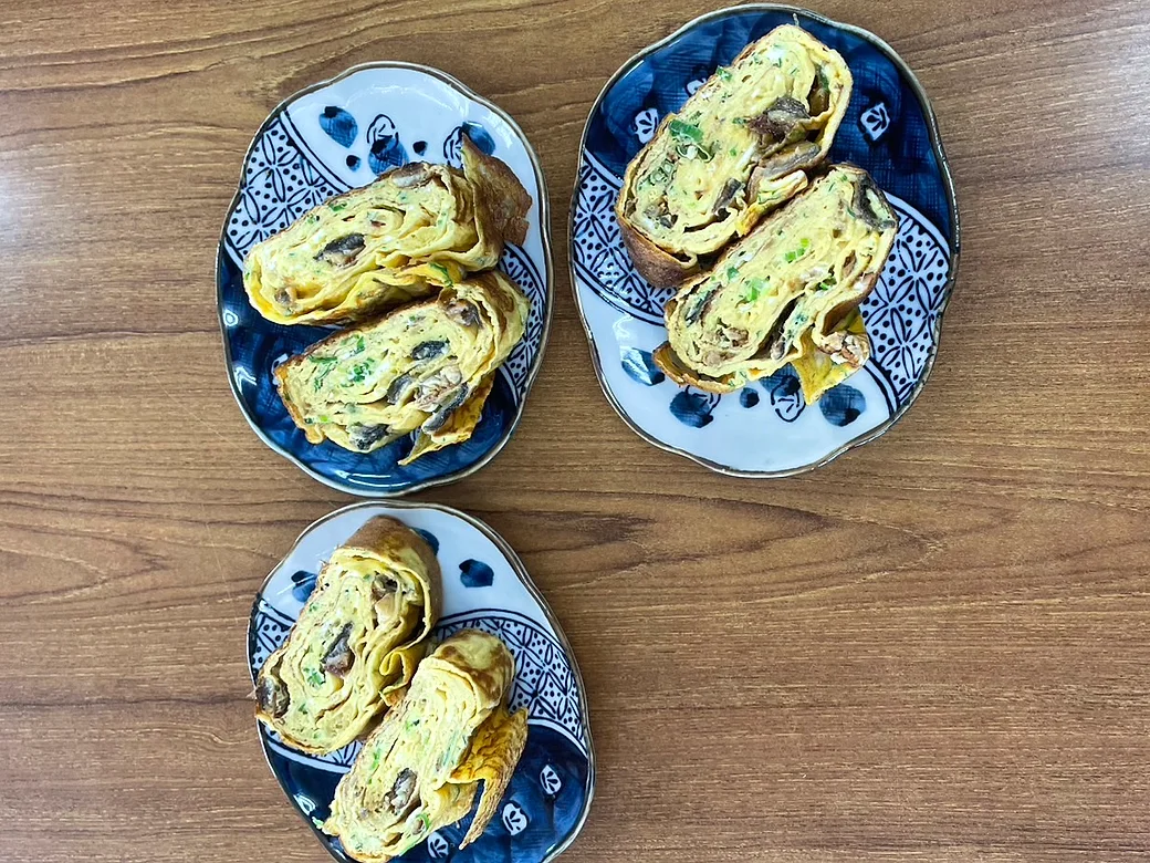 さんろく茶屋の玉子焼き。昔ながらの食堂の一品おかず