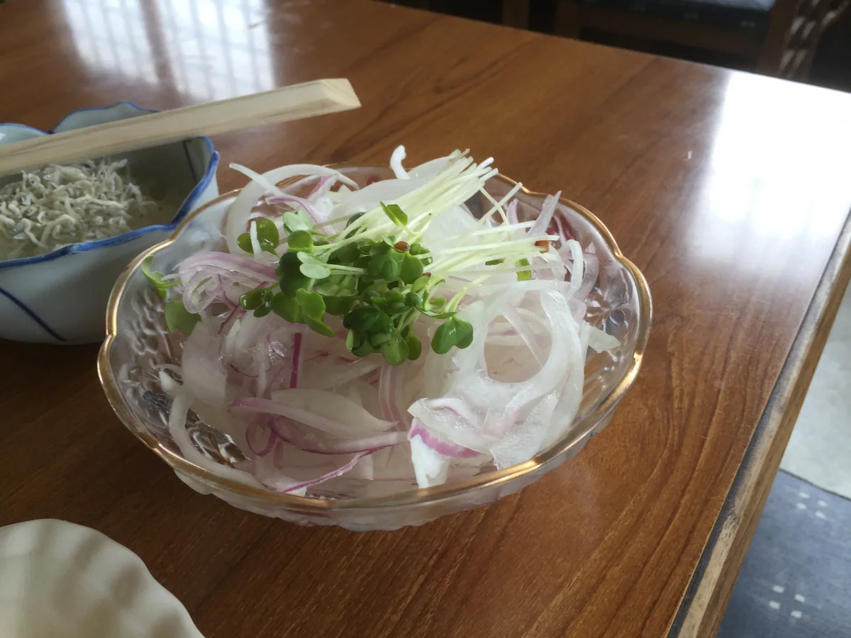 さんろく茶屋の小鉢のおかず